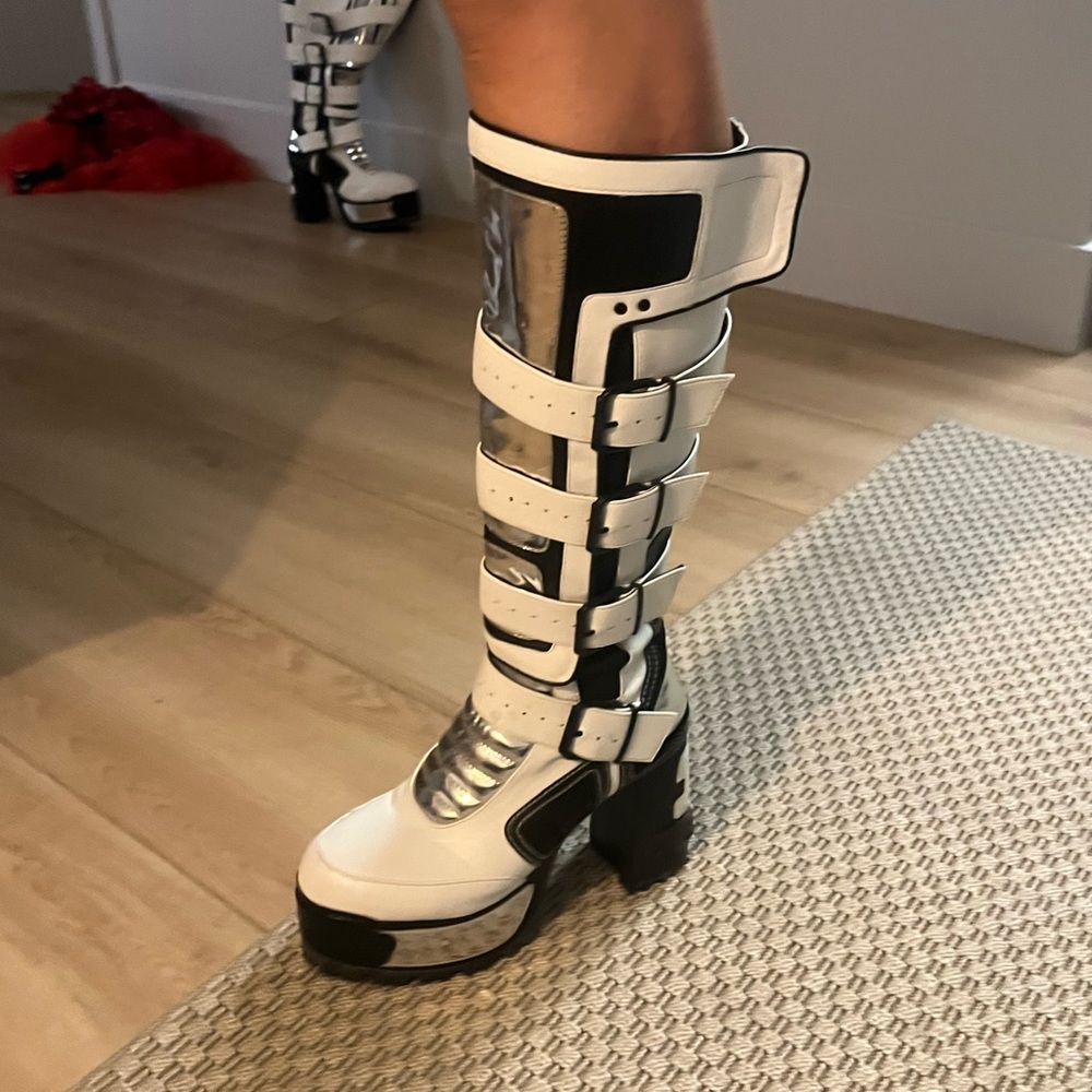 Sexy Burning Man boots